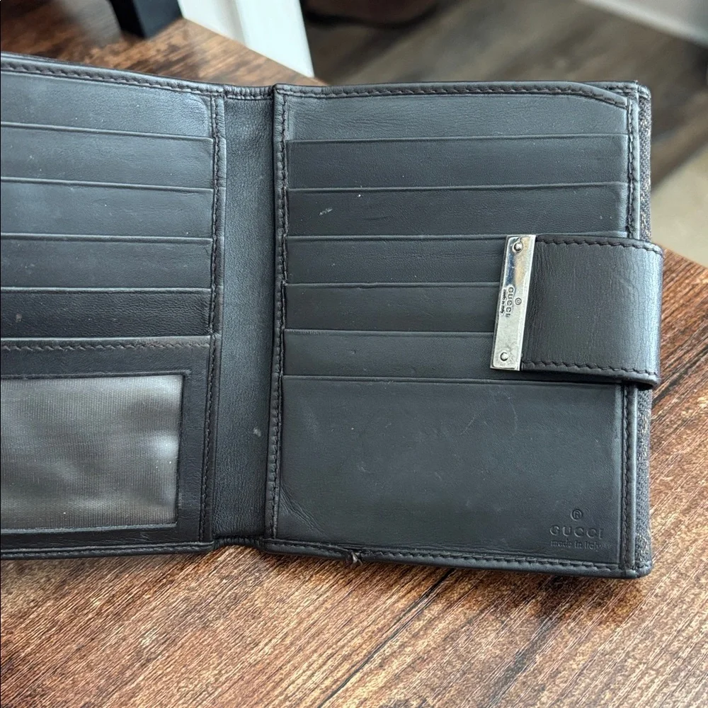 Gucci Monogram Wallet Men’s Authentic